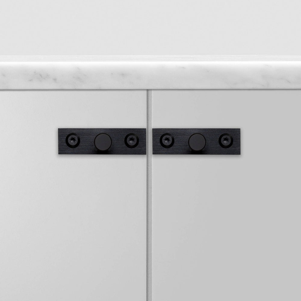 Buster & Punch - Furniture Knob Linear - Plate - Black