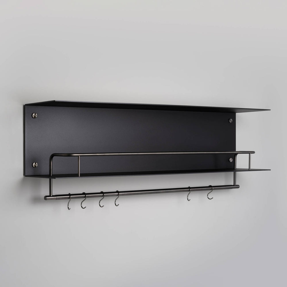 Buster & Punch - Kitchen Shelf Hanger - Without Logo - Black - Gun Metal