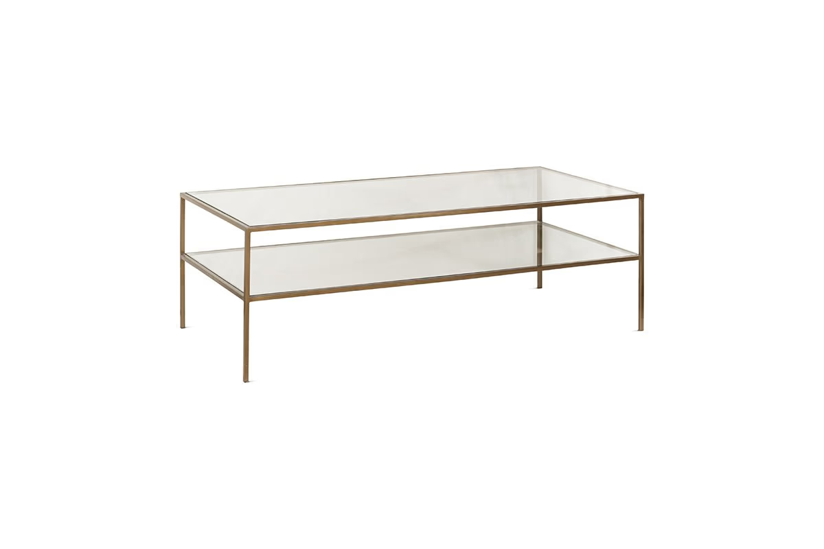 Nkuku - Nakuru Iron & Glass Coffee Table