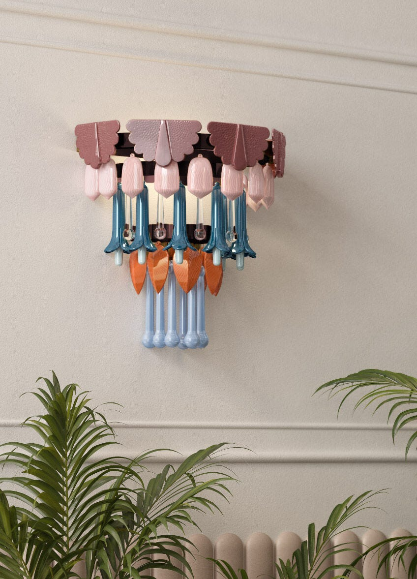 Lladró - Seasons Wall sconce - Fall