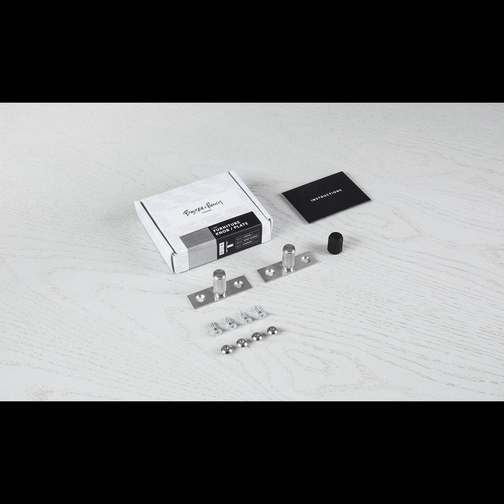 Buster & Punch - Furniture Knob Linear - Plate - Steel
