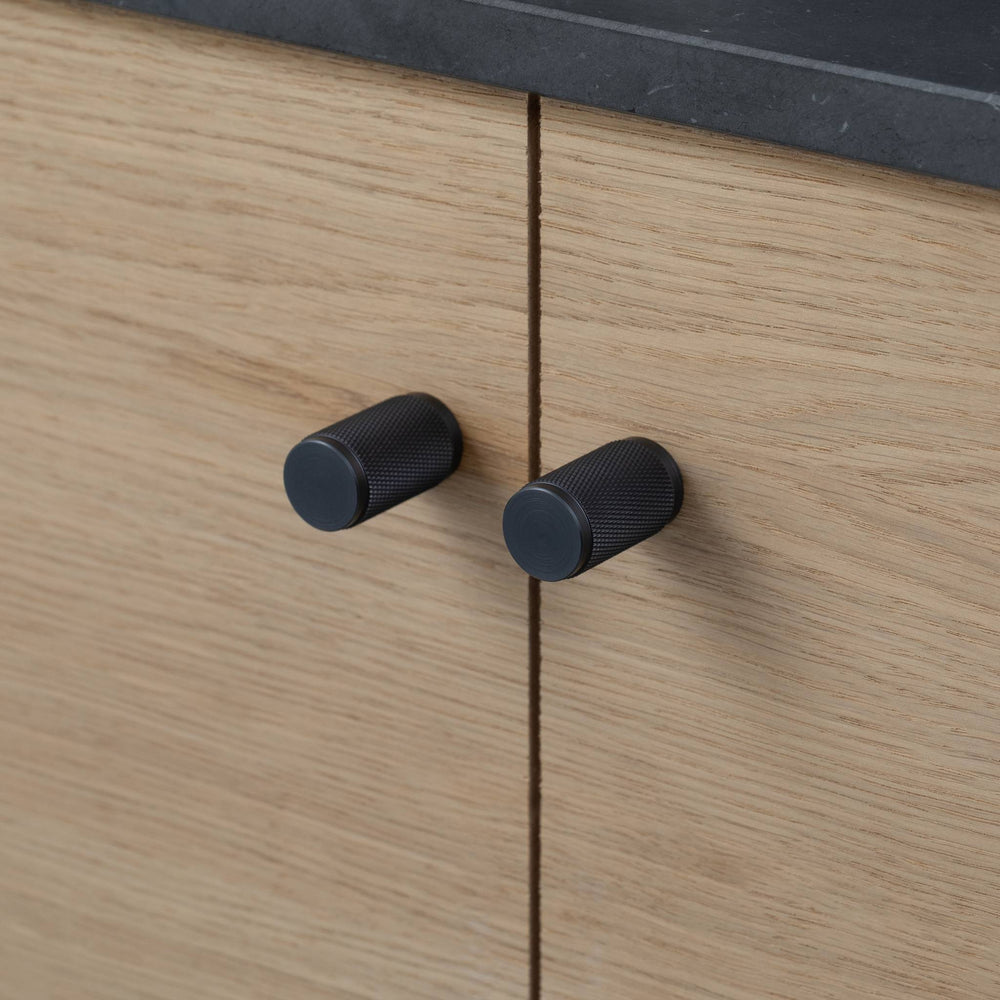 Buster & Punch - Furniture Knob Cross - Smoked Bronze