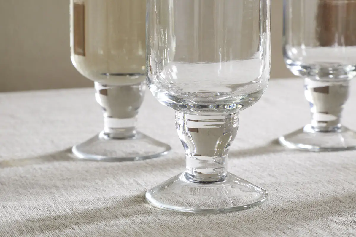 Nkuku - Sooraj Large Glass - Clear - (Set of 4)