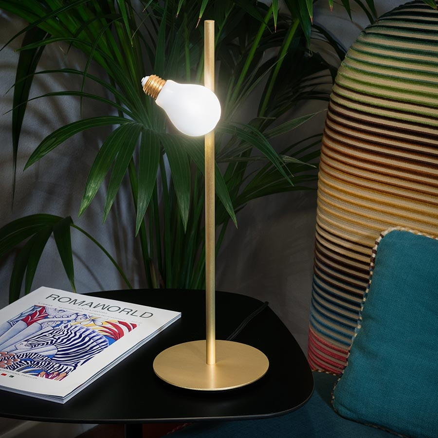 Slamp - Idea Table Lamp - Brass
