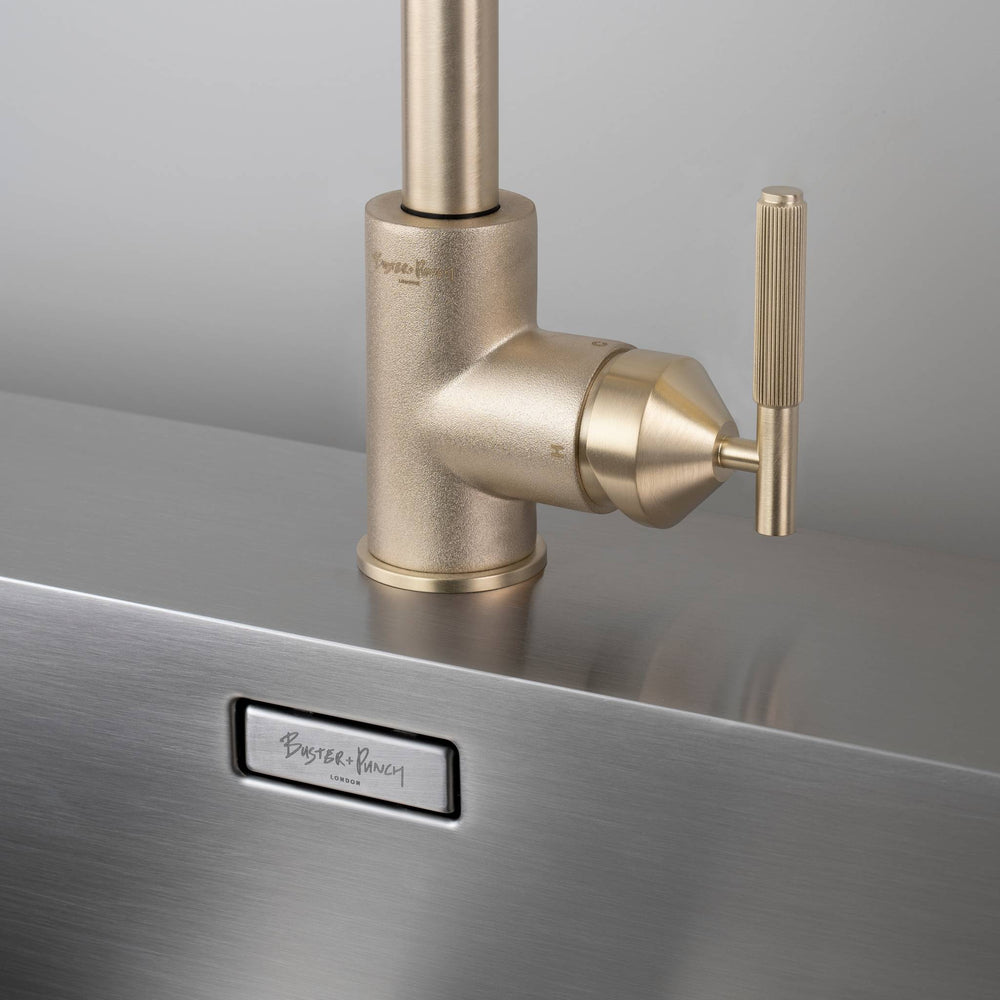 Buster & Punch - UK Kitchen Tap Linear - Mixer - Brass
