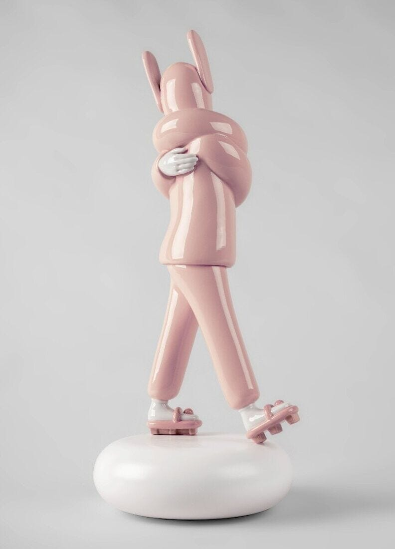 Lladró - Embraced Sculpture - Pink