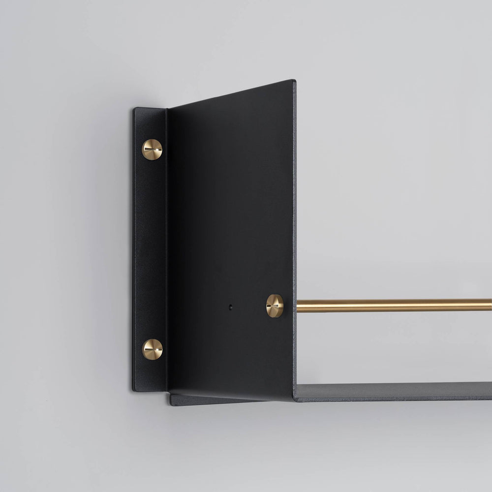 Buster & Punch - Kitchen Shelf Girder - Black - Brass
