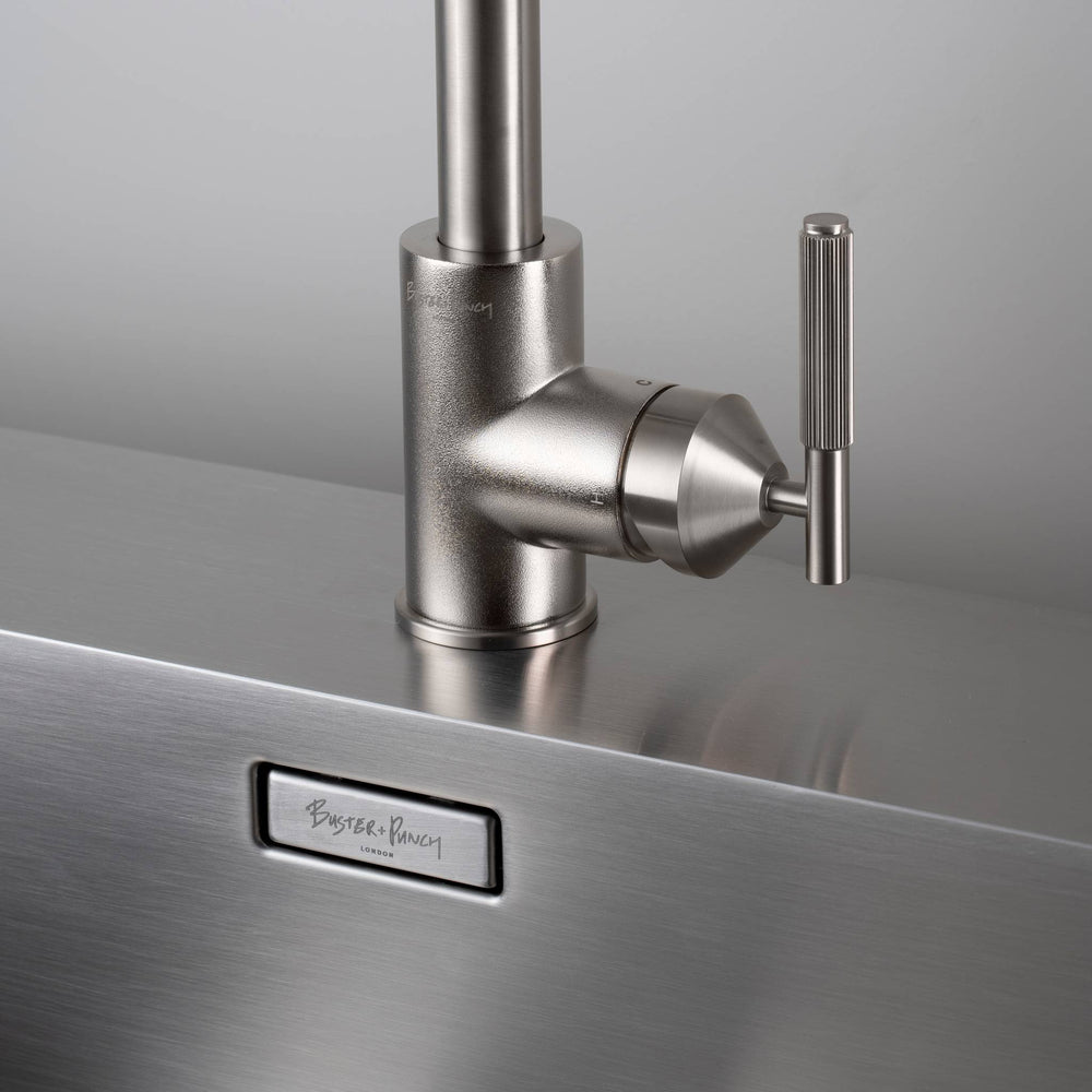 Buster & Punch - UK Kitchen Tap Linear - Mixer - Steel