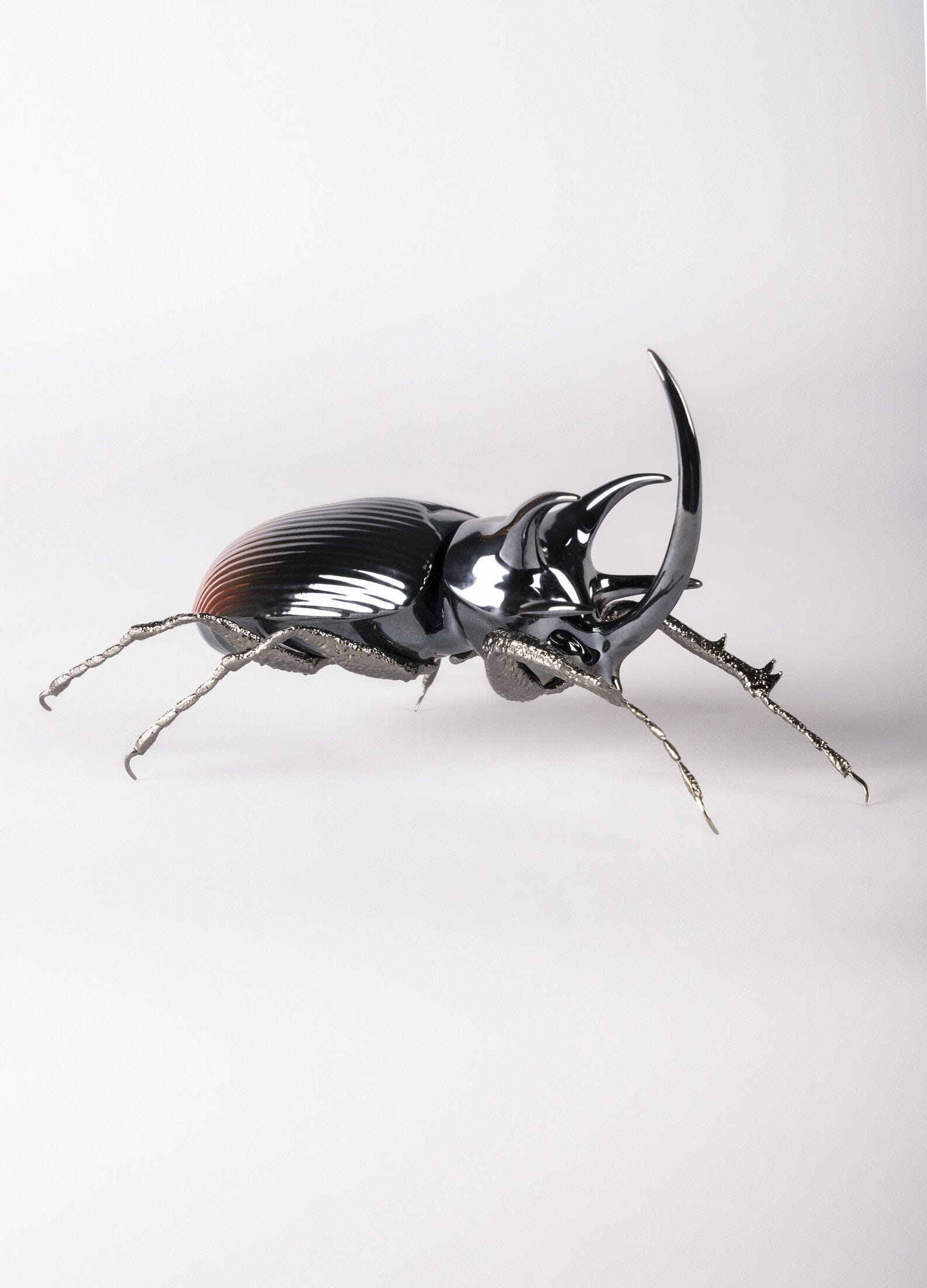 Lladró - Rhinoceros Beetle Figurine
