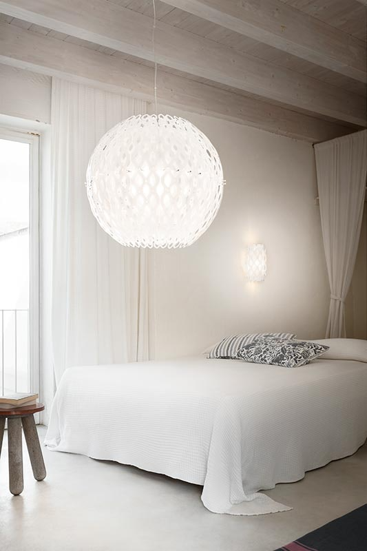 Slamp - Charlotte Globe Suspension Lamp - White