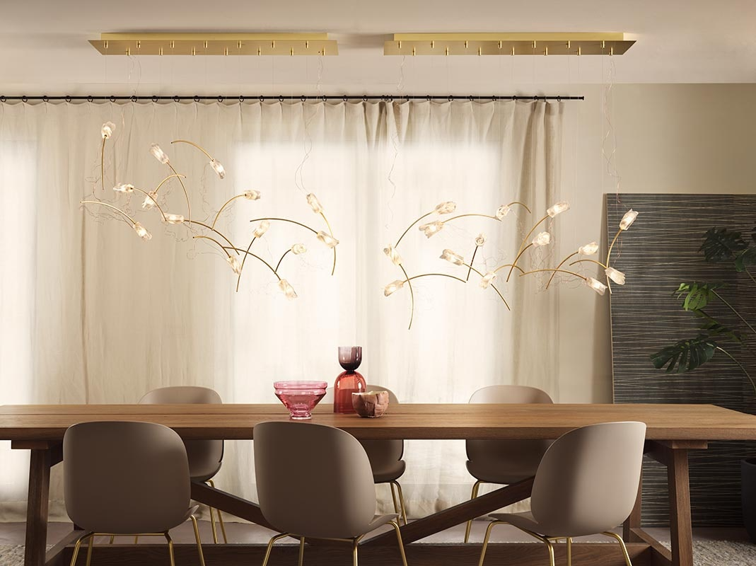 Slamp - Tulip Suspension Lamp - 14 Free Standing - Prisma