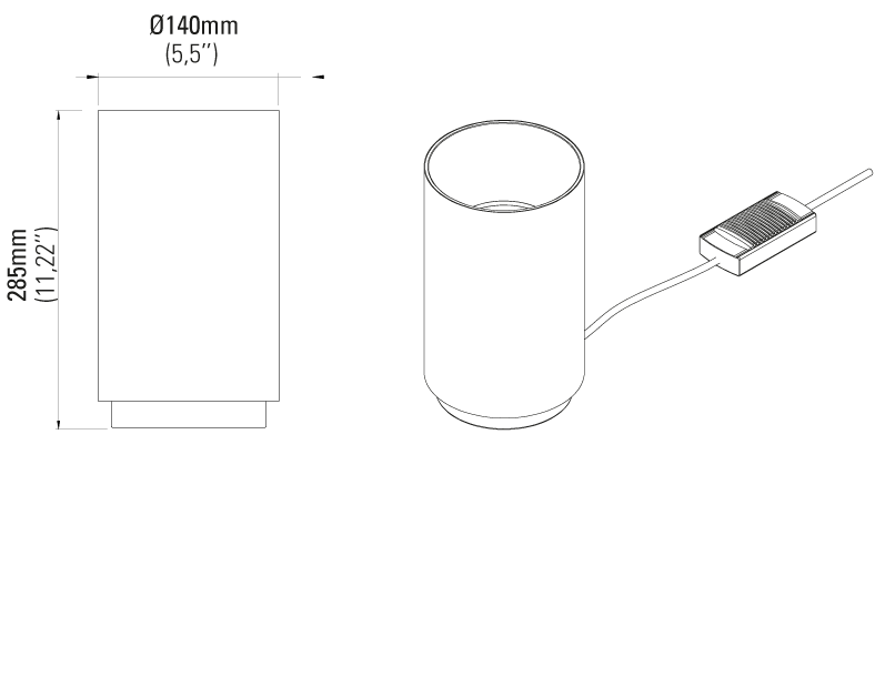 Dcw-Editions - Tobo Floor Lamp - Black