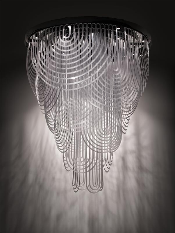 Slamp - Le Grand Ceremony Suspension Lamp - White