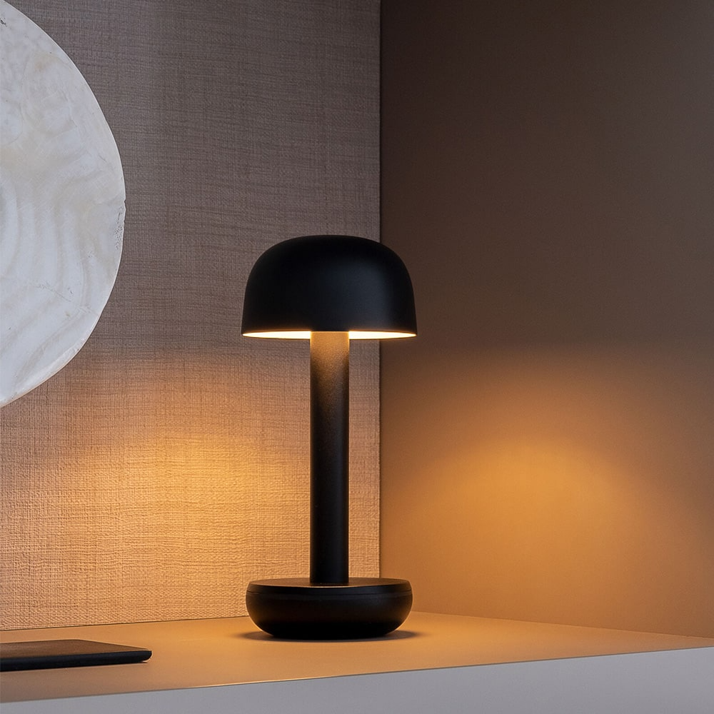 Humble Lights - Two Table Light Black