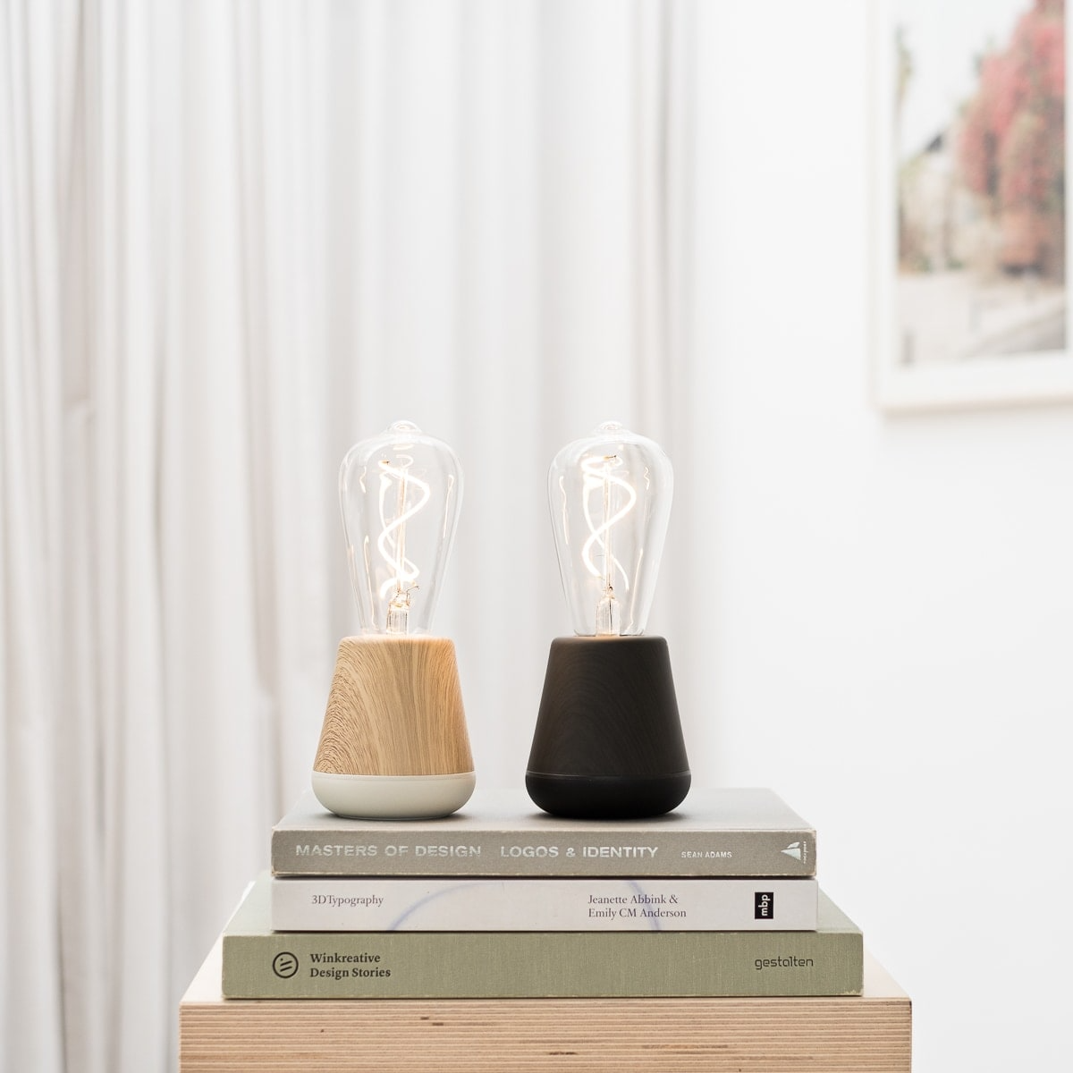 Humble Lights - One Table Light Smart Black Wood