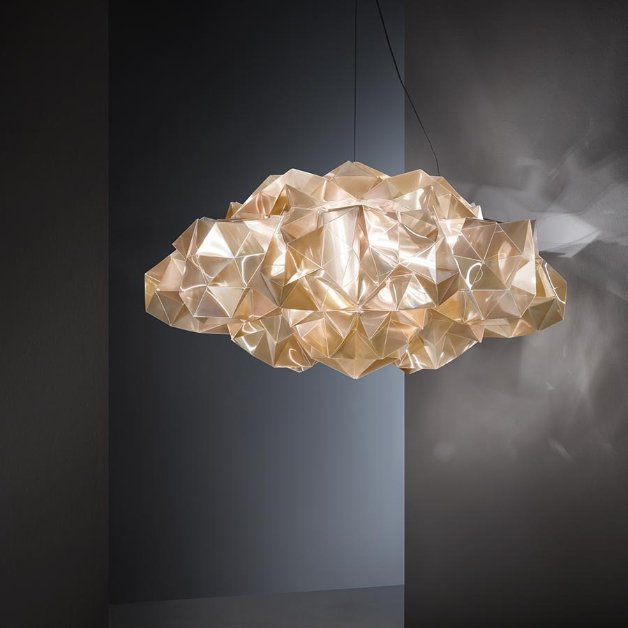Slamp - Drusa Suspension Lamp - Velvet