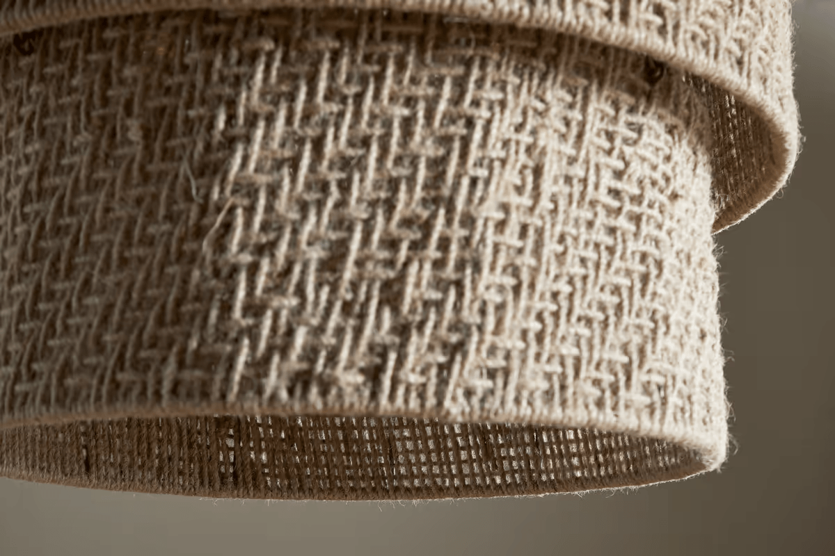 Nkuku - Thimba Woven Jute Chandelier - Natural