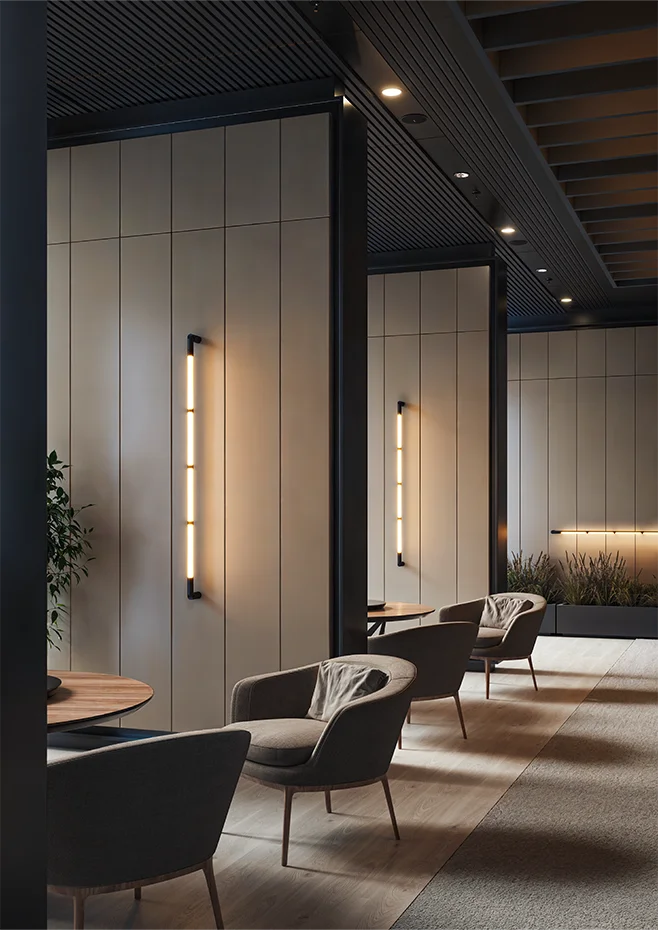 Estiluz - Arco Wall Light - 4000X - 96 Anthracite