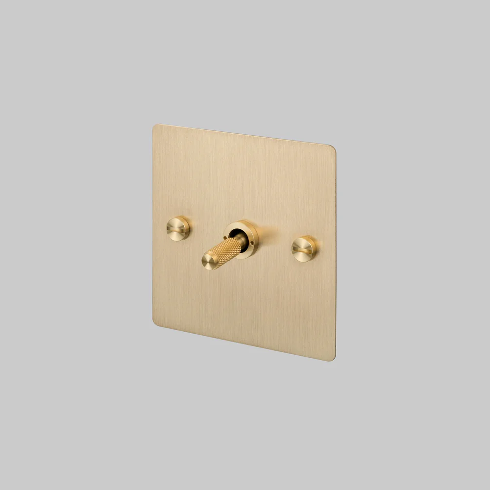 Buster & Punch - 1G Toggle Intermidiate 3-Way Cross - Brass Finish