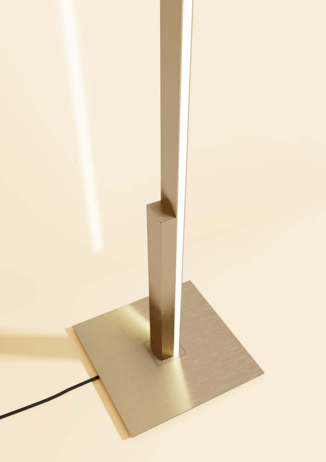 Contardi Lighting Fly Long Lamp - Satin Golden Nickel
