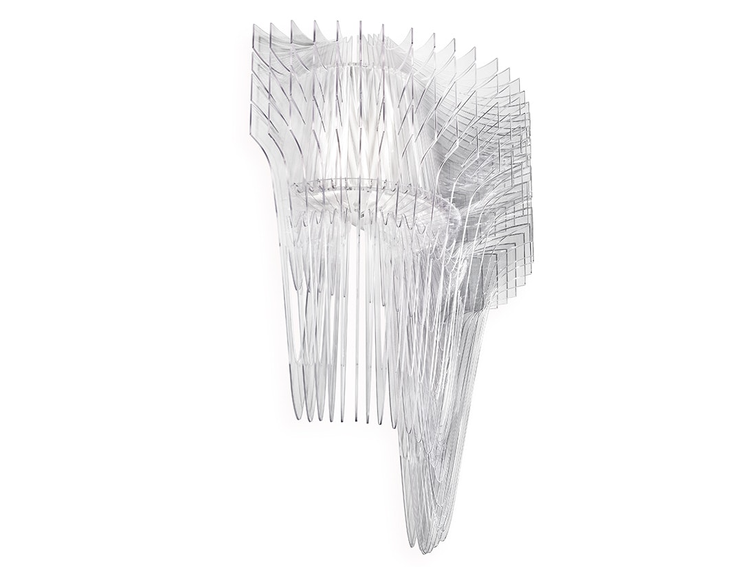 Slamp - Aria Applique Wall Lamp - Transparent