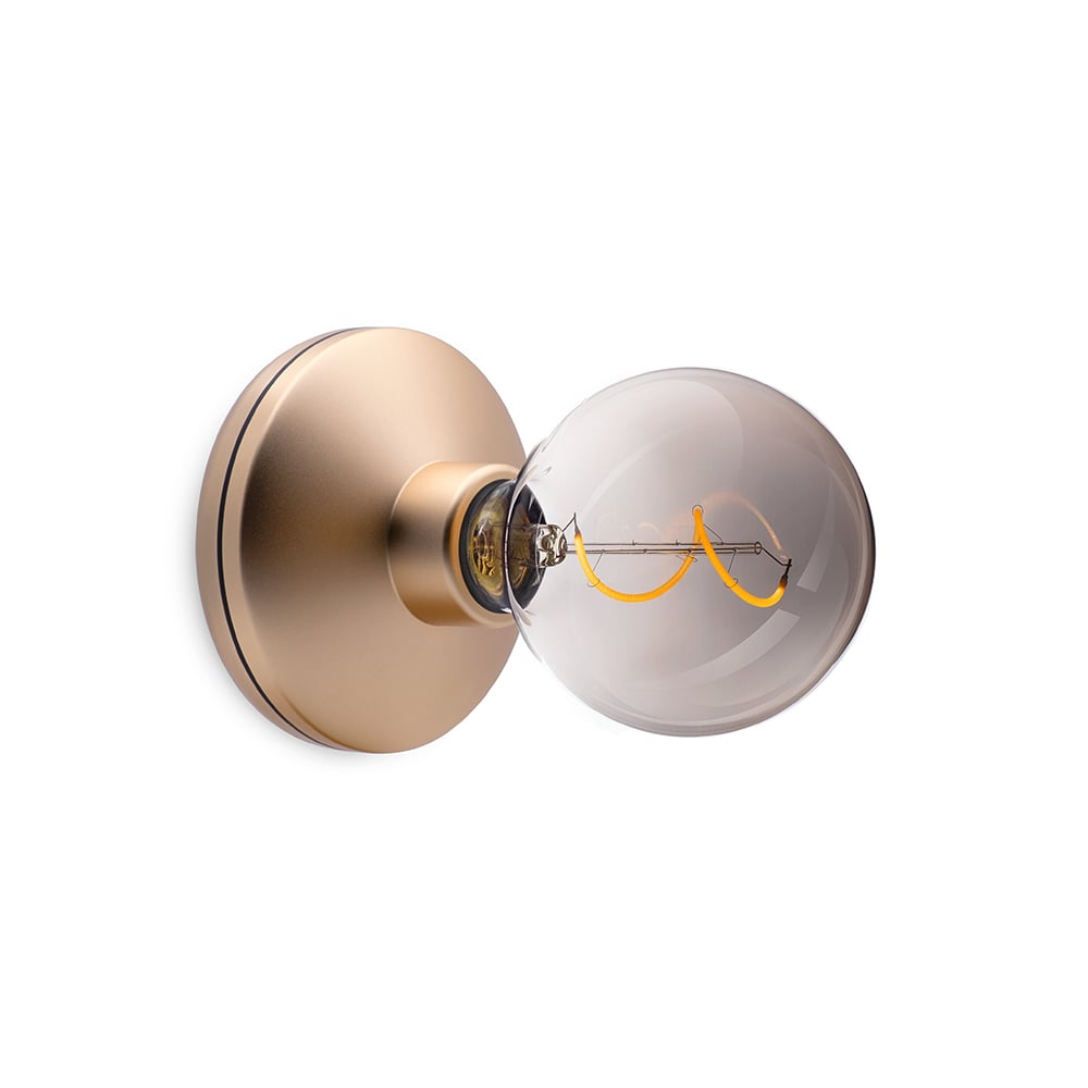 Humble Lights - Bee Wall Light Gold Smoked