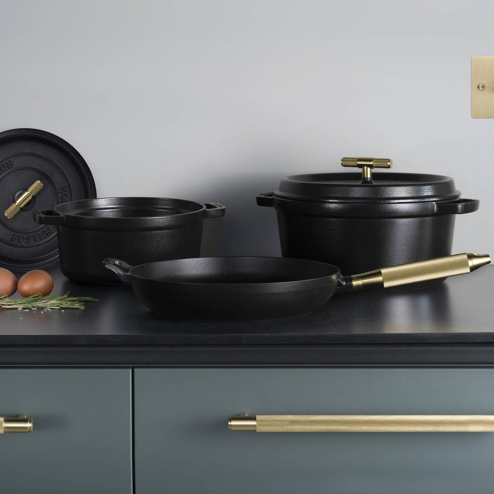 Buster & Punch - Pan Cross - 28CM - Staub - Brass