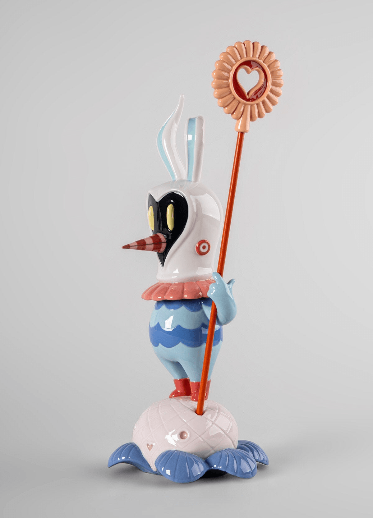 Lladró - Soul Rider Sculpture - Limited Edition, a whimsical porcelain figure with vibrant colors.