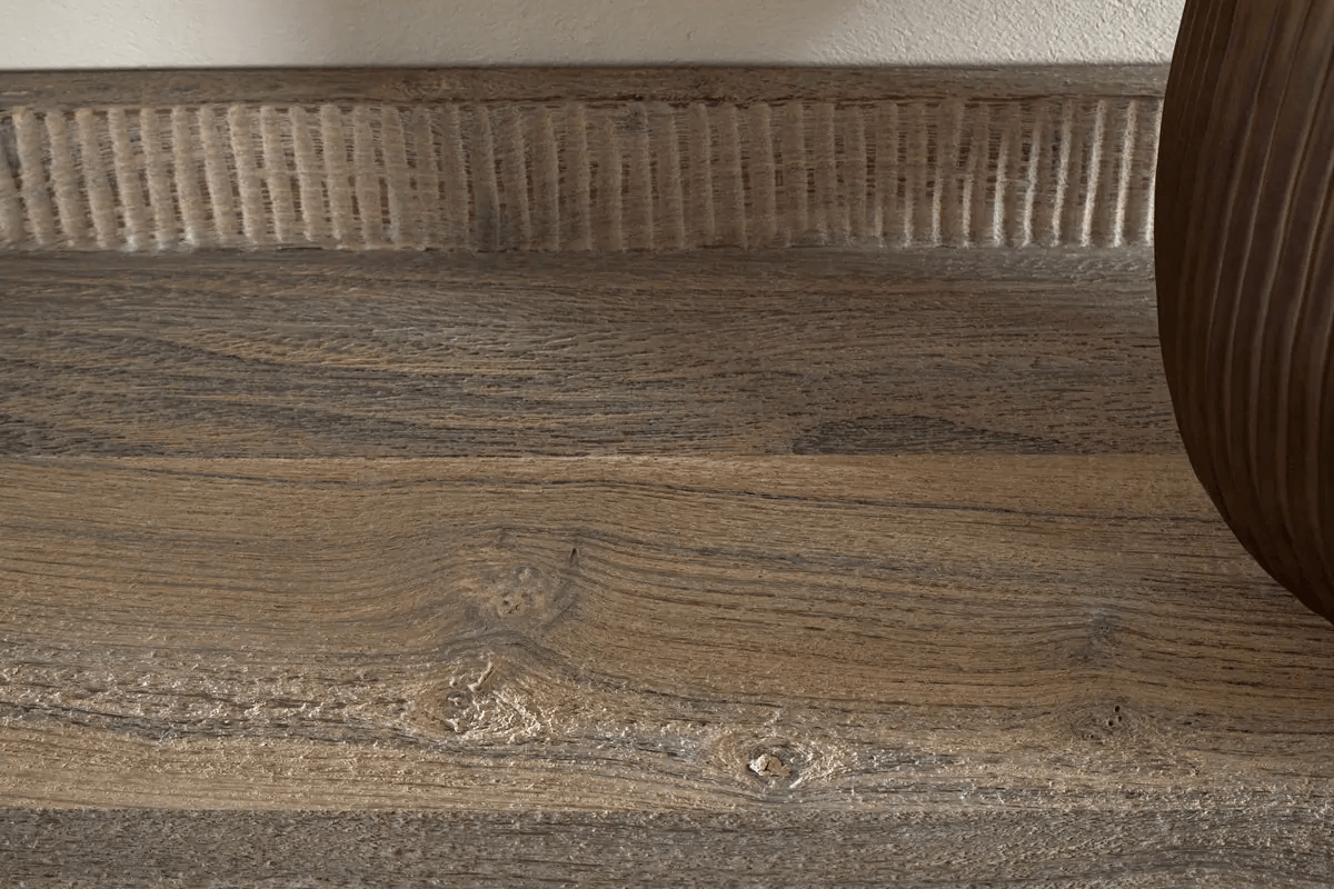 Nkuku - Nisha Reclaimed Wood & Iron Console Table - Natural