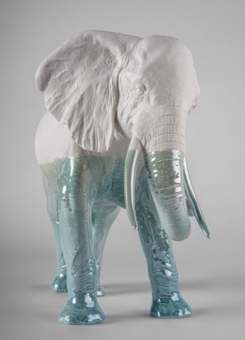Lladró - Elephant - Underwater Sculpture