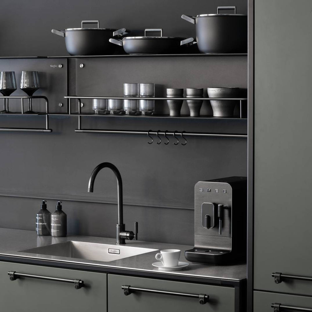 Buster & Punch - Kitchen Shelf Hanger - Without Logo - Black - Gun Metal
