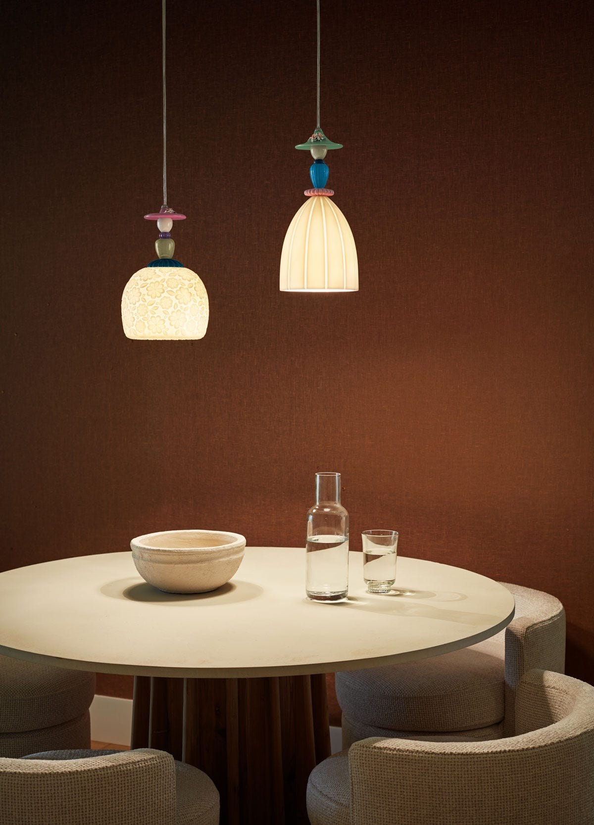 Lladró - Mademoiselle Pendant Light - Daniela