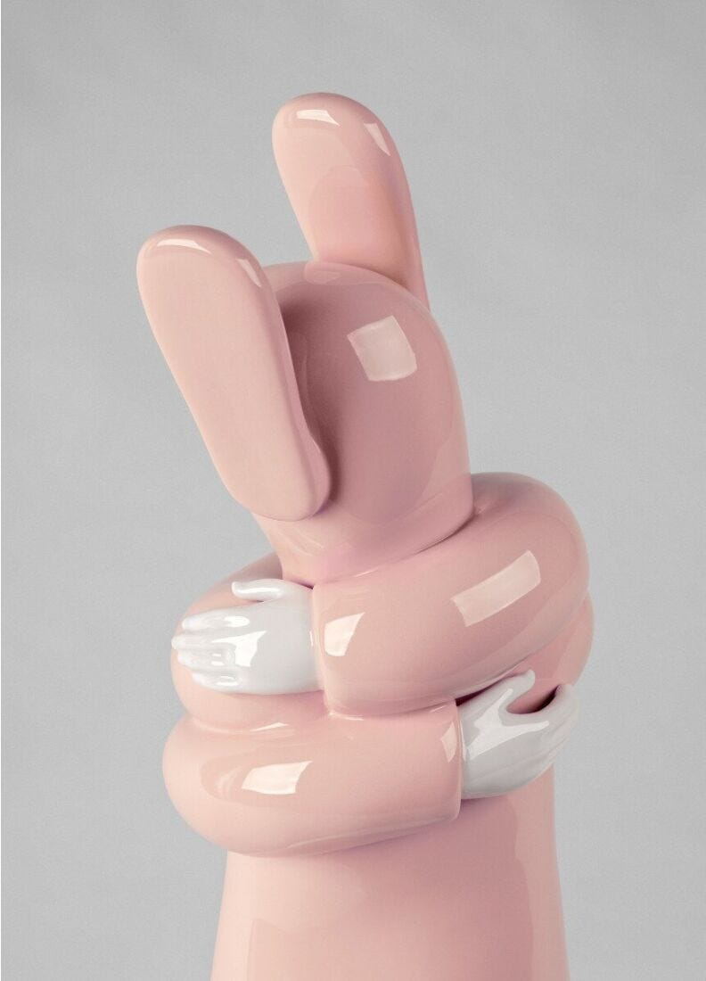 Lladró - Embraced Sculpture - Pink