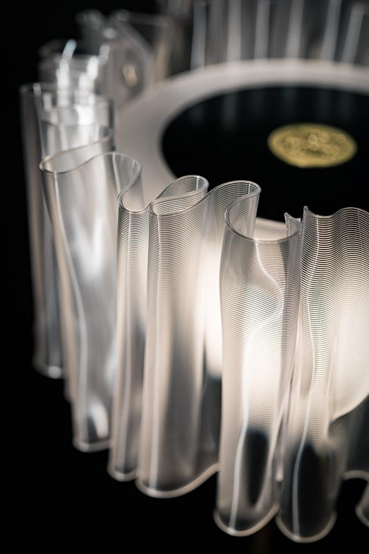 Slamp - Accordéon Battery Table Lamp - Prisma/White