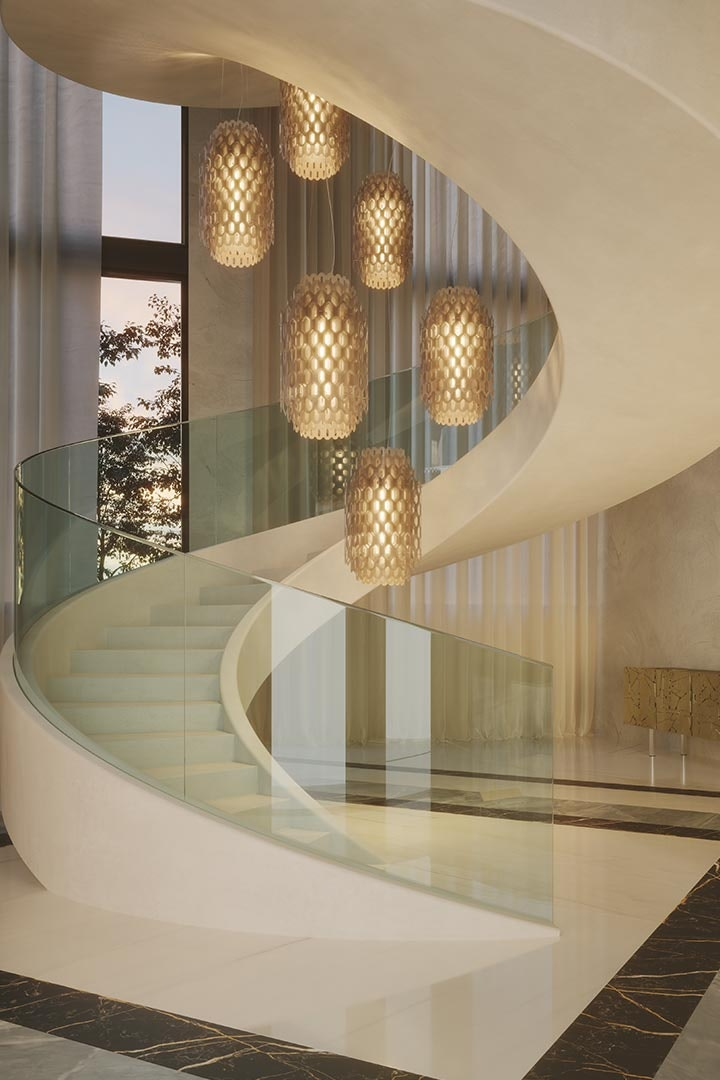 Slamp - Chantal Suspension Lamp - Medium - Orange
