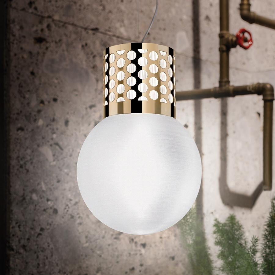 Slamp - Atmosfera Suspension Lamp - Gold