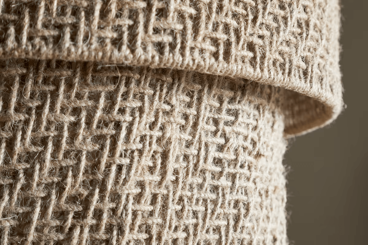 Nkuku - Thimba Woven Jute Chandelier - Natural