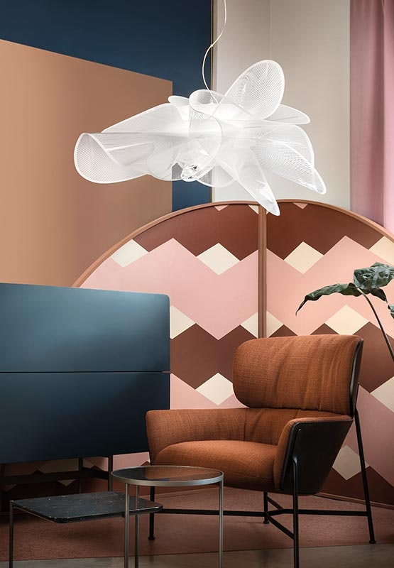 Slamp - La Belle Etoile Suspension Lamp - Small - White