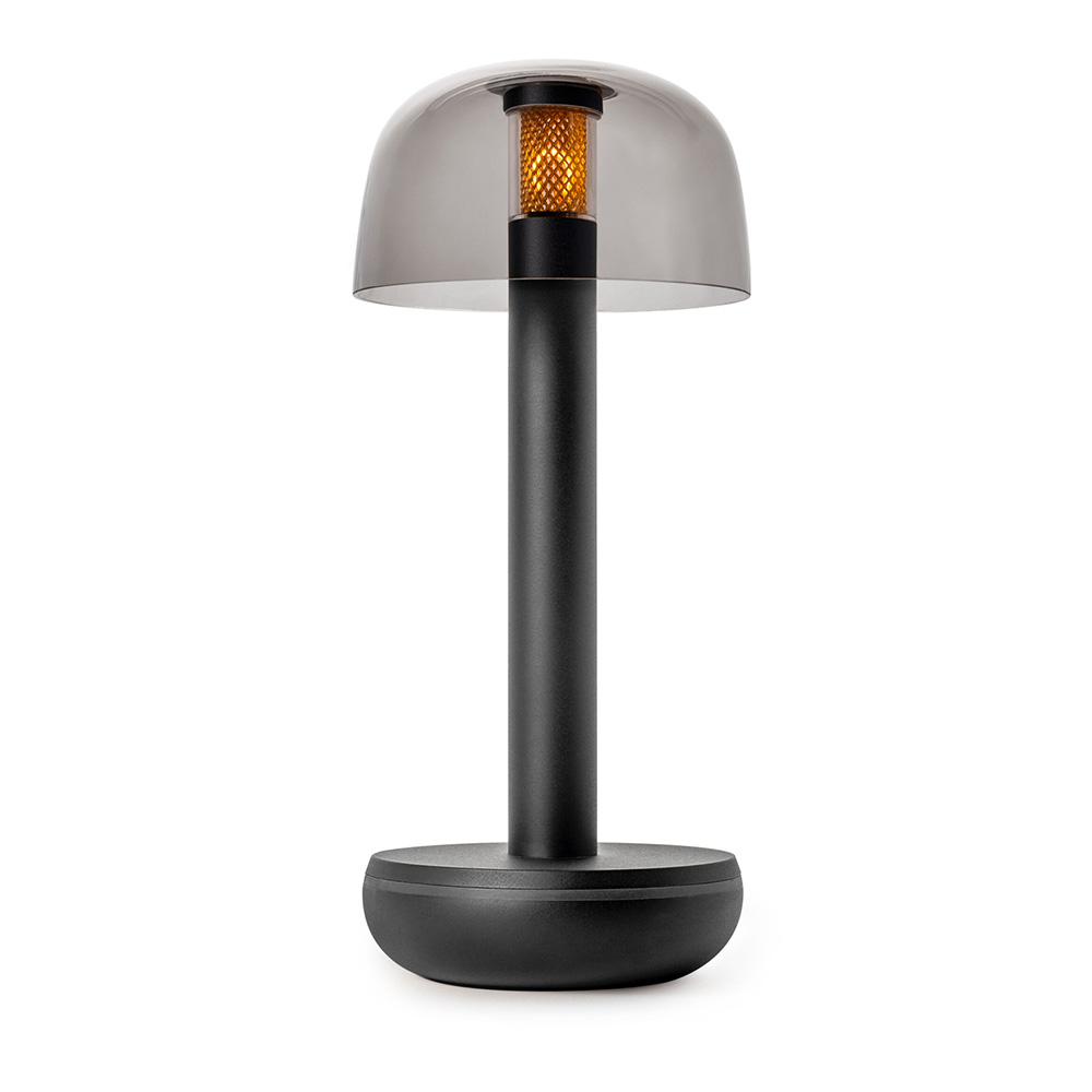 Humble Lights - Two Table Light Black PC Smoked
