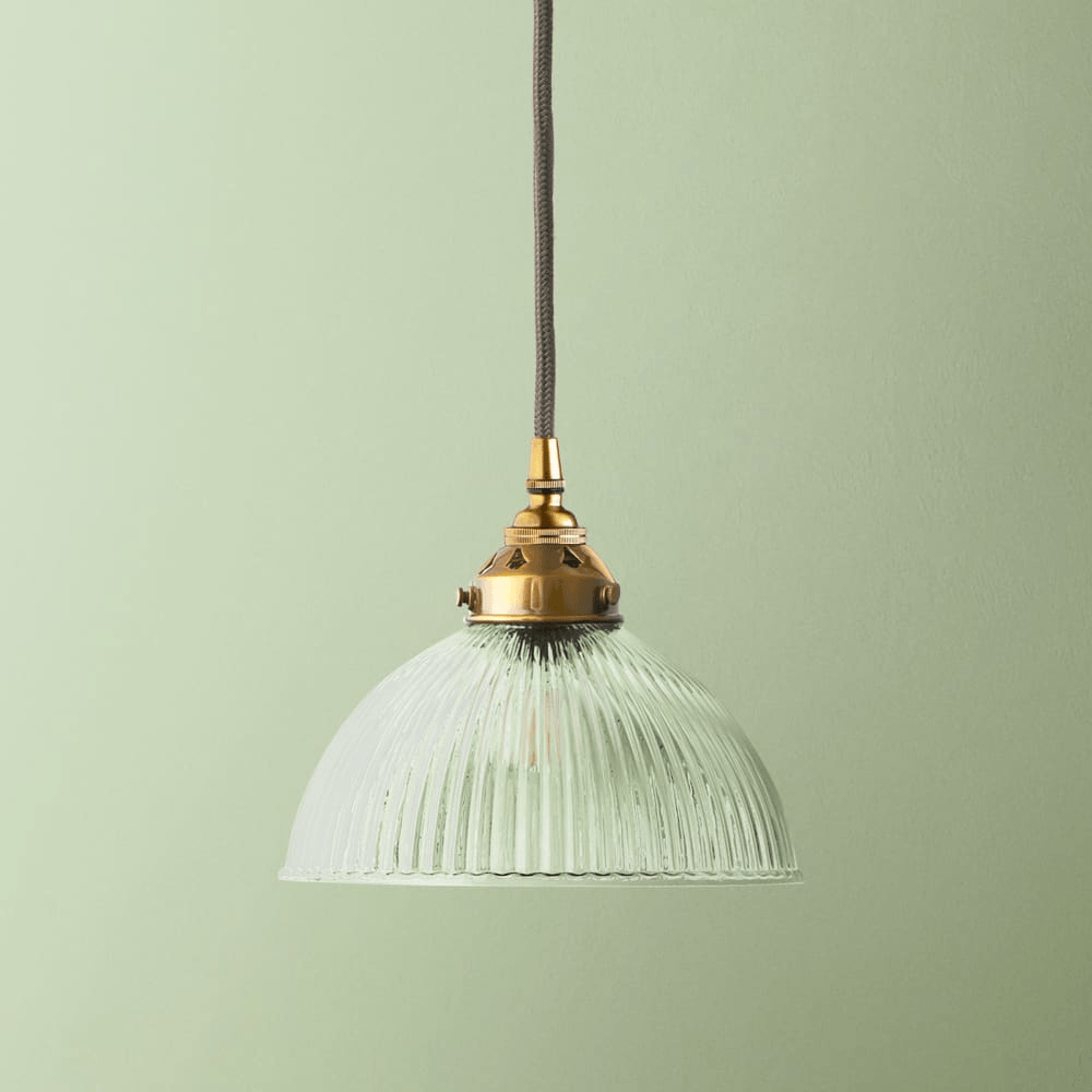 Pooky - Cupola Pendant Light Shade - Smaller - Clear Prismatic Glass
