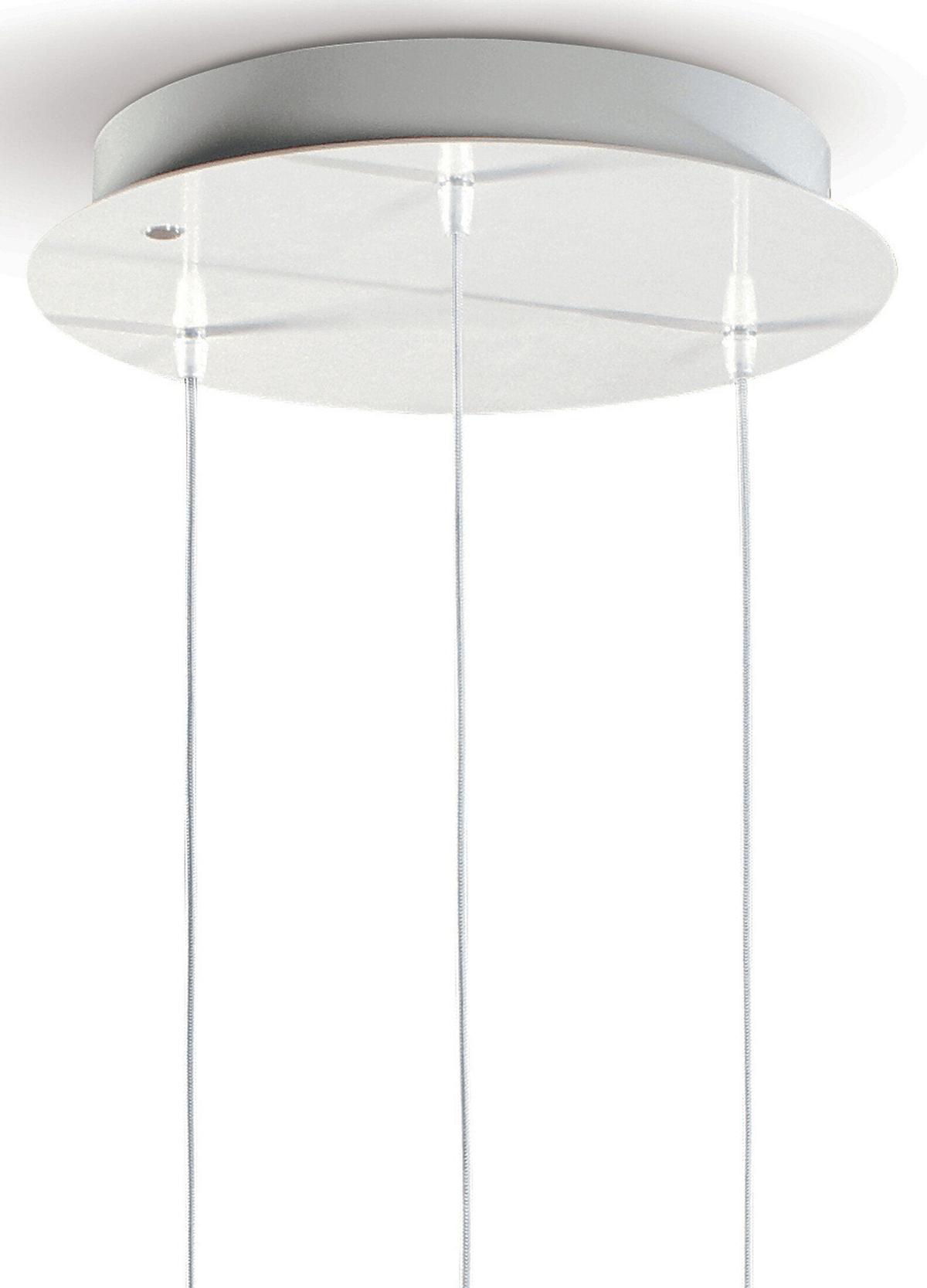 Lladró - Mademoiselle Round Canopy 3 Lights Sharing Secrets Pendant Light ceiling lamp with stylish round canopy.