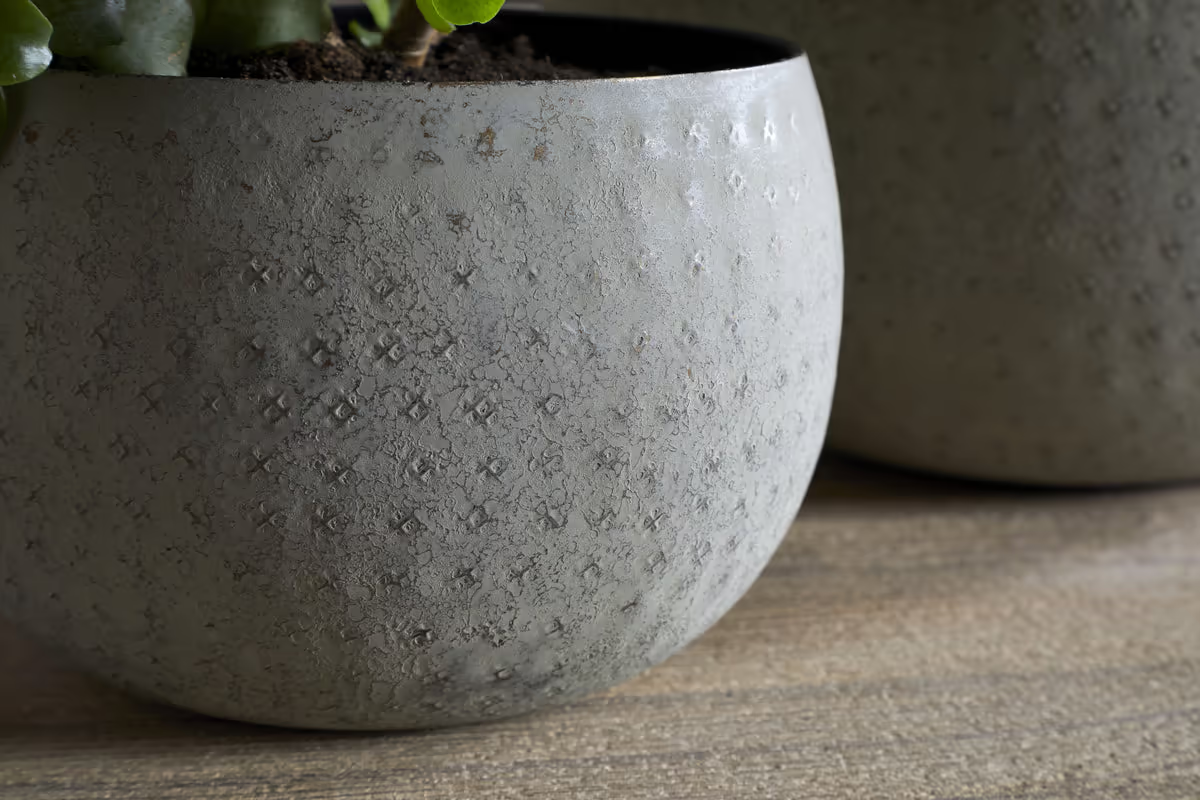 Nkuku - Laoko Planter - Olive Grey - Small