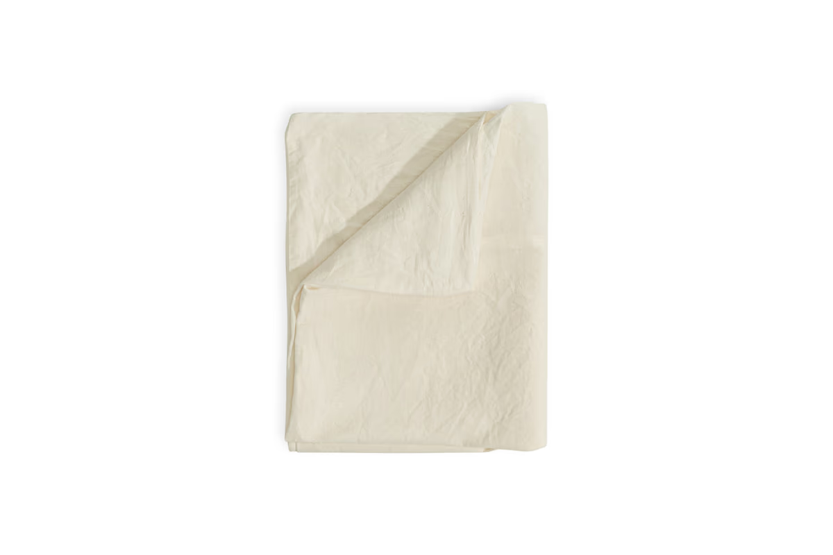 Nkuku - Cela Hemp & Cotton Duvet Cover - Natural - Double