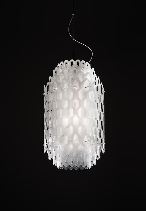 Slamp - Chantal Suspension Lamp - Small - White