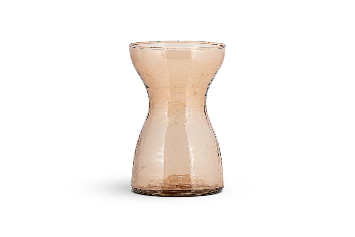 Nkuku - Enir Hyacinth Vase - Dusty Terracotta