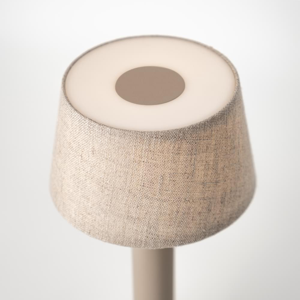 Humble Lights - Two Table Light Beige/Beige Linen
