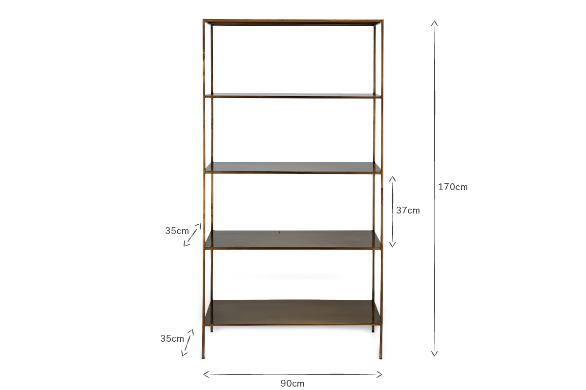 Nkuku - Mahi Shelving Unit - Wide