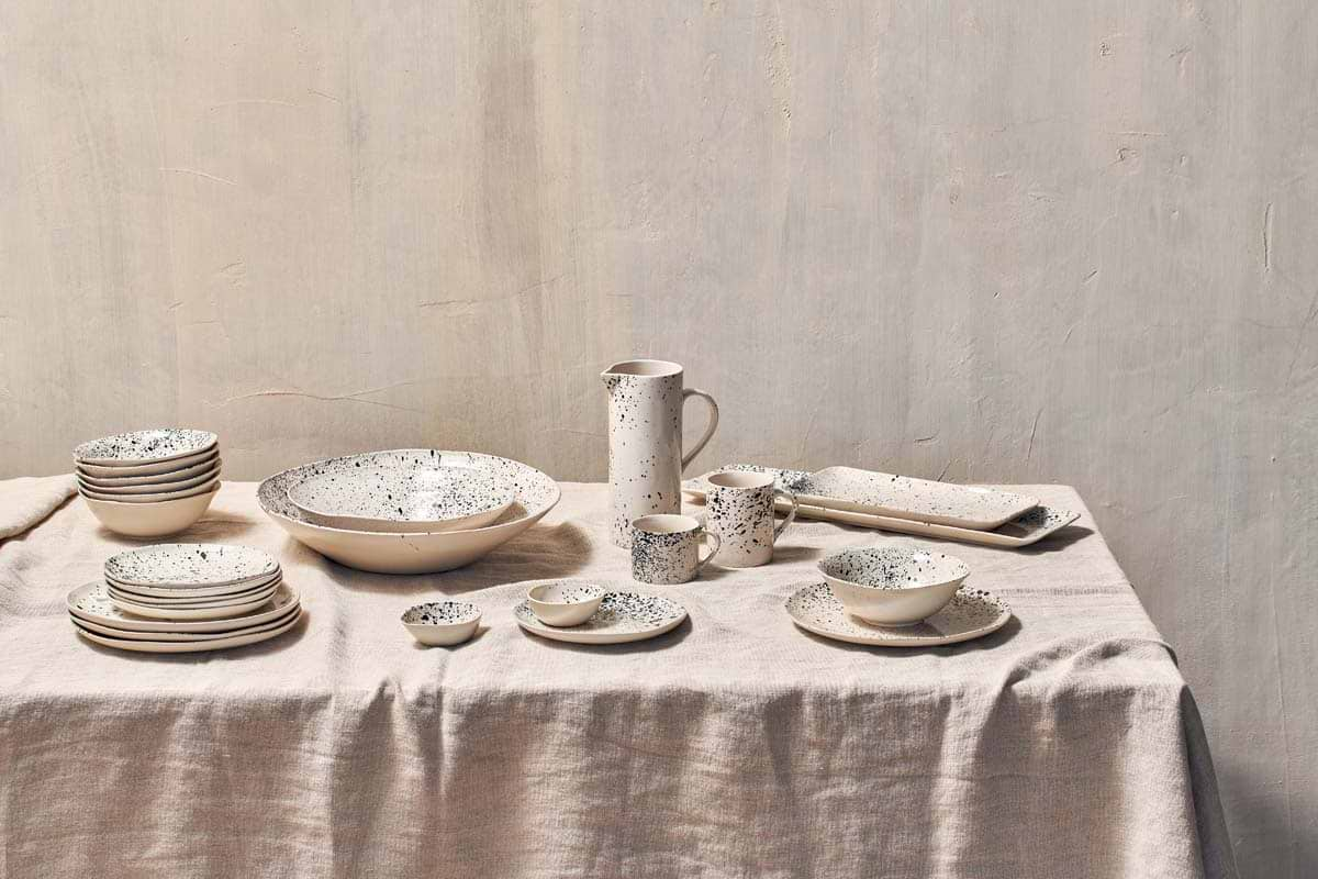 Nkuku - Ama Splatter Mug - Short (Set of 2)