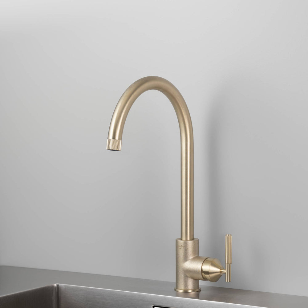 Buster & Punch - UK Kitchen Tap Linear - Mixer - Brass