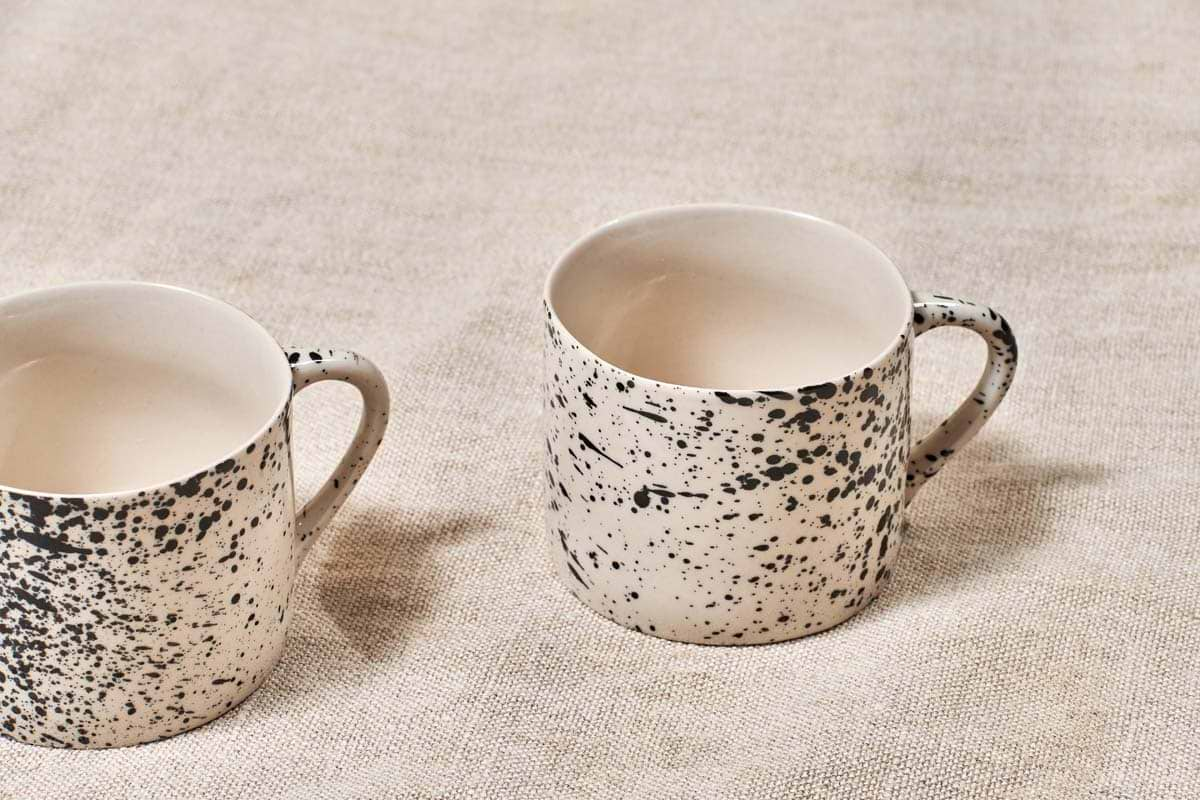 Nkuku - Ama Splatter Mug - Short (Set of 2)